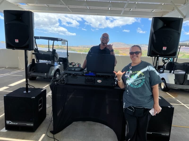 Queens West lunch party 1