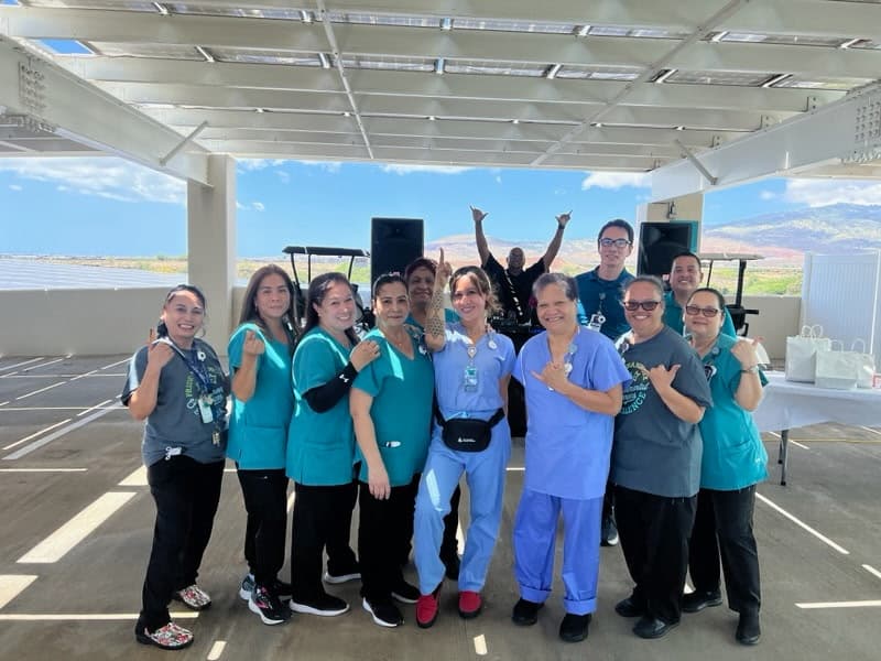 Queens West lunch party 2